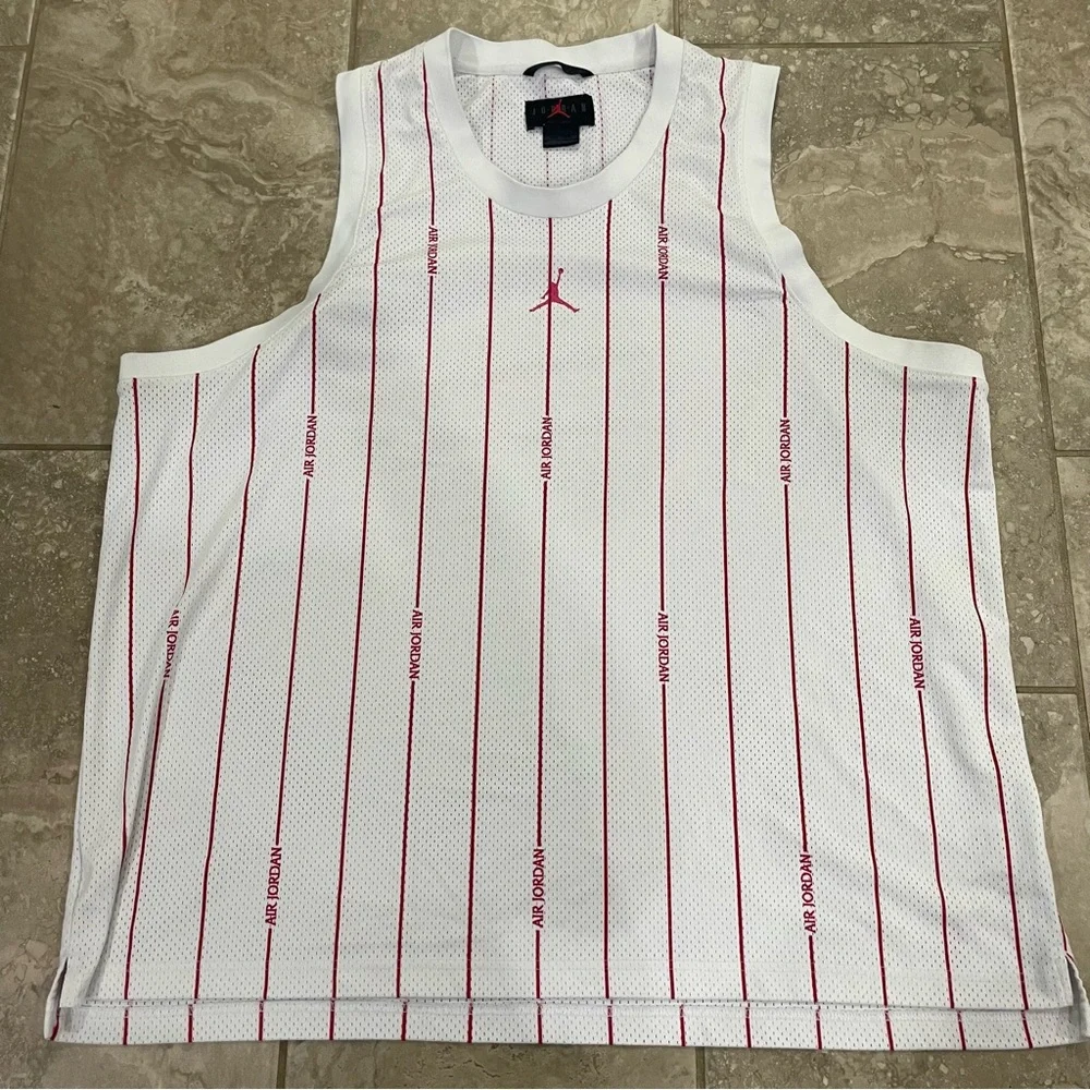 Nike Air Jordan Essentials All Over Print Mesh Jersey Top Size 3XL DM1380‎ 100